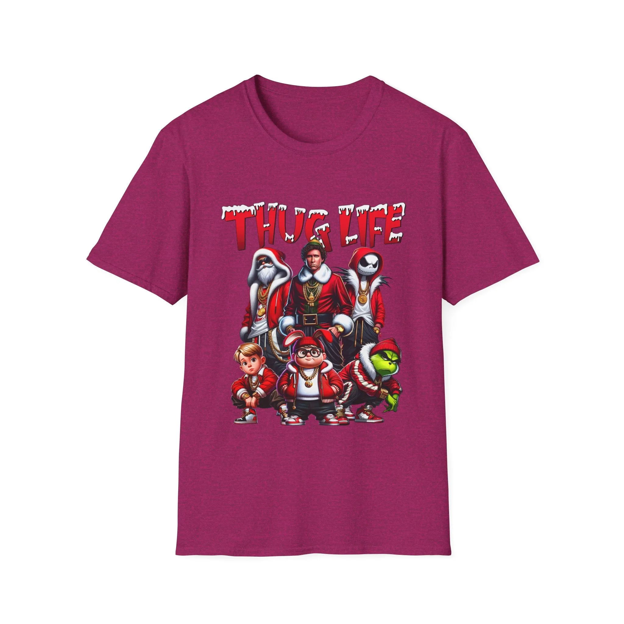 Thug Life Unisex Softstyle T-Shirt - Fun and Stylish Graphic Tee for Casual Wear