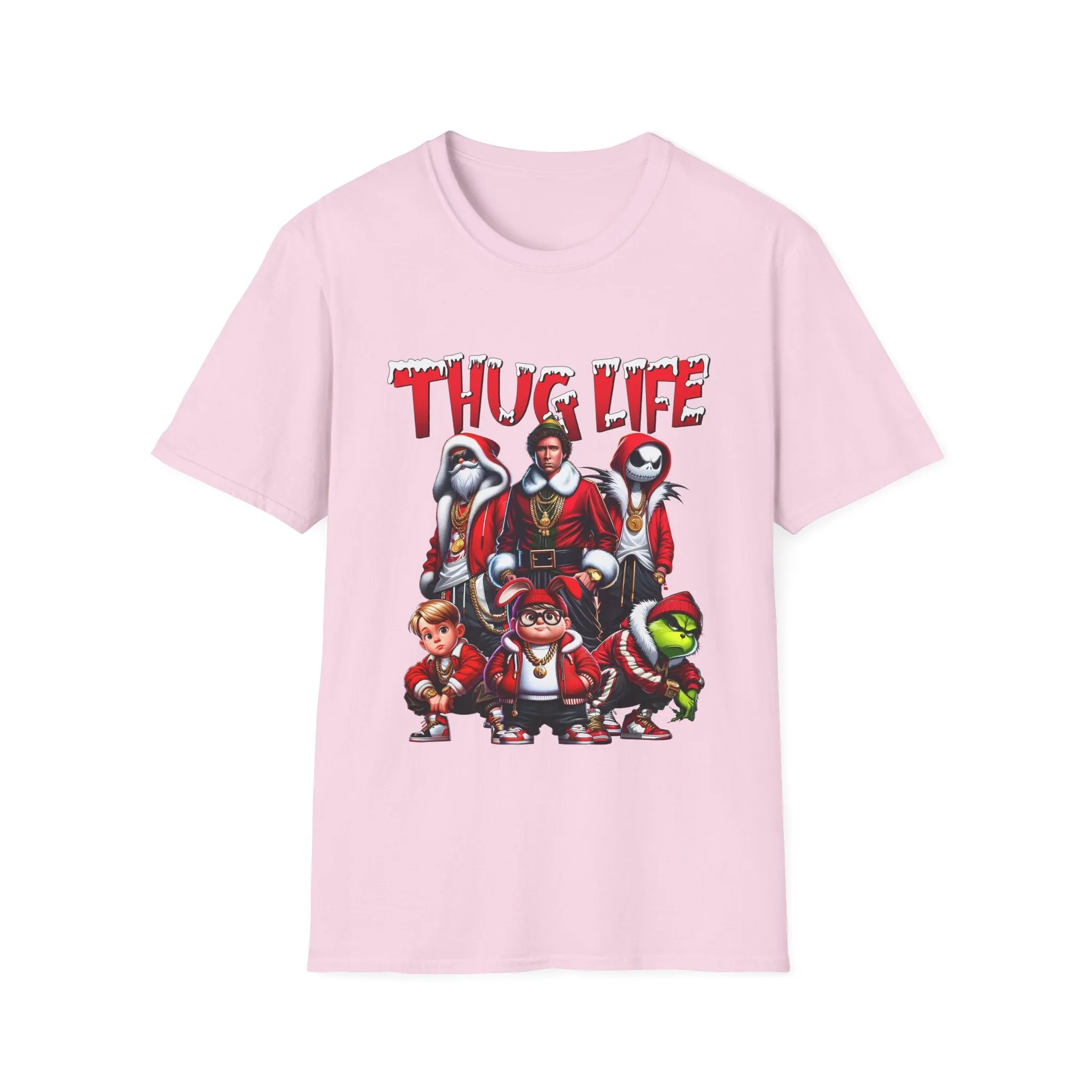 Thug Life Unisex Softstyle T-Shirt - Fun and Stylish Graphic Tee for Casual Wear