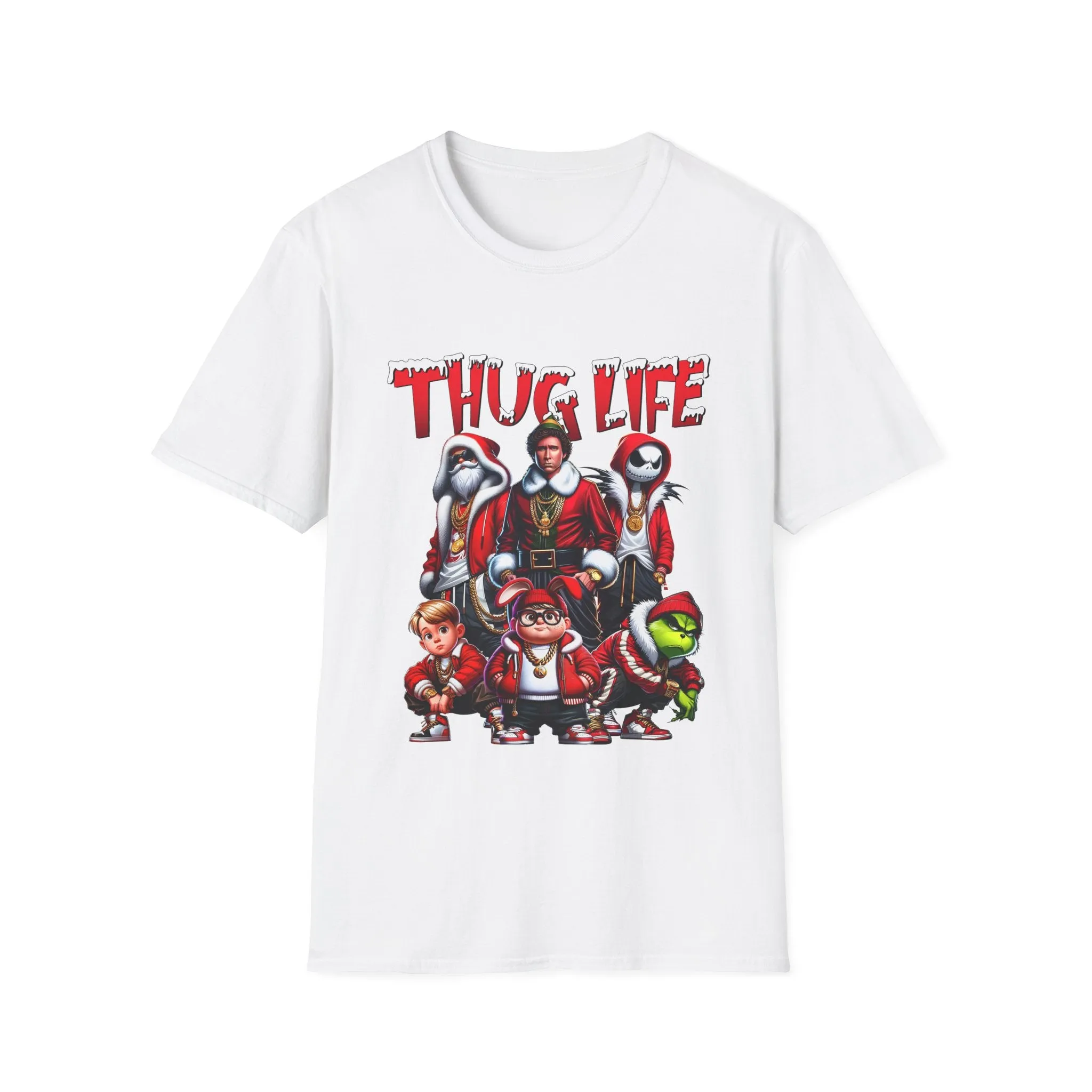 Thug Life Unisex Softstyle T-Shirt - Fun and Stylish Graphic Tee for Casual Wear