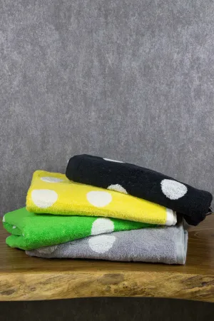 Tyne Collection Cotton Bath Towel - Spots