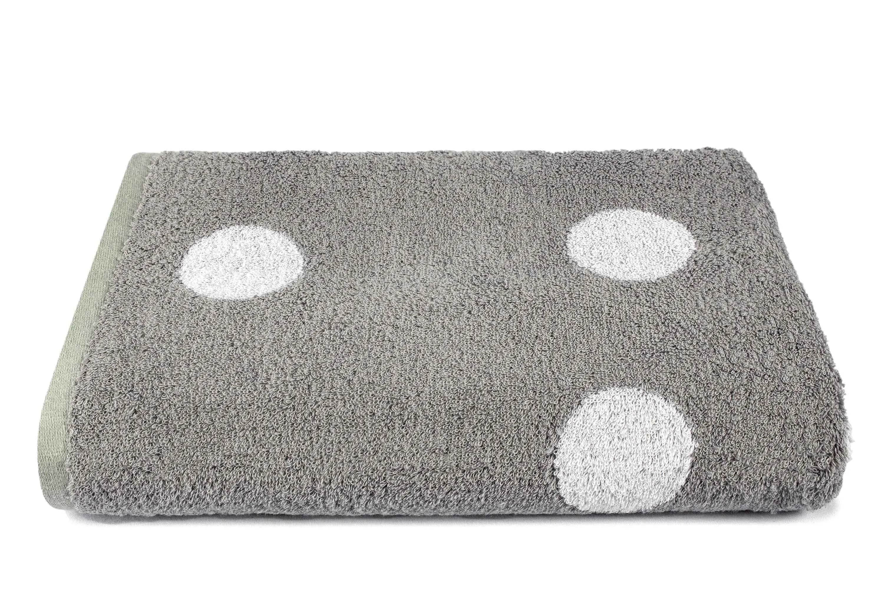 Tyne Collection Cotton Bath Towel - Spots