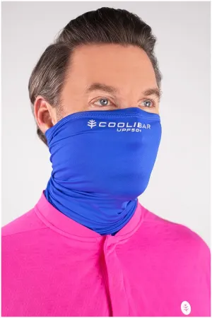 Unisex Virasana Performance Sun Gaiter  |  Baja Blue