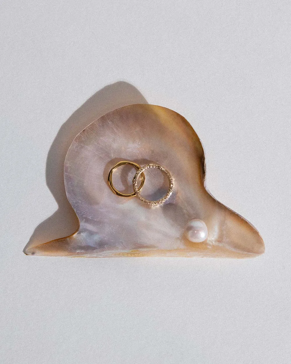 Wing Oyster Shell Jewellery Dish