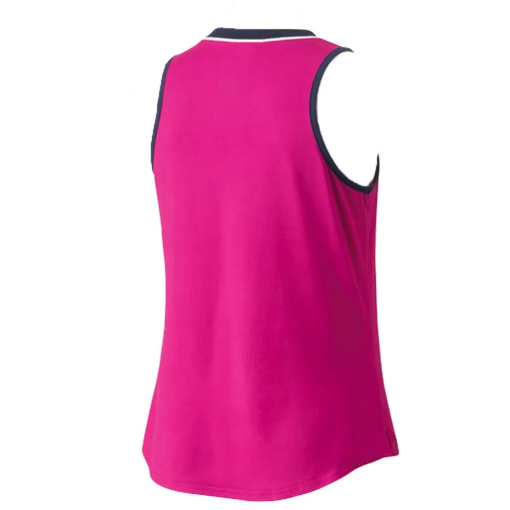 Women's Paris Tennis Tank Rose Pink