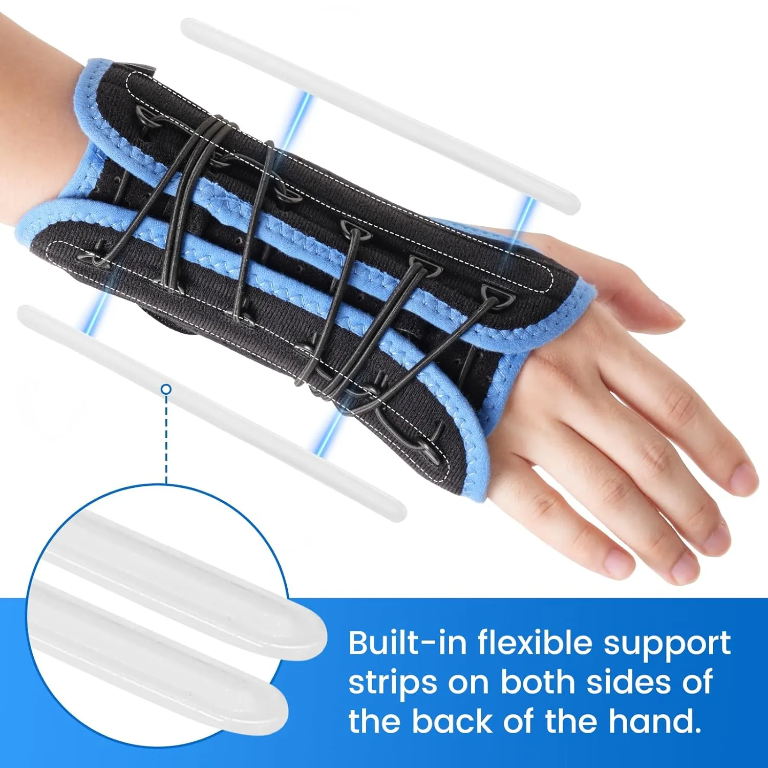 Wrist Brace - Double Drawstring Version