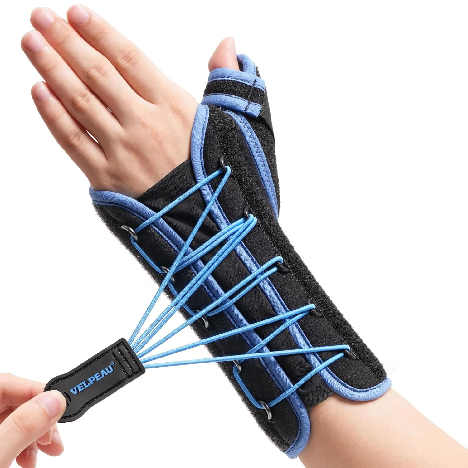 Wrist Brace with Thumb Stabilizer - Drawstring Version